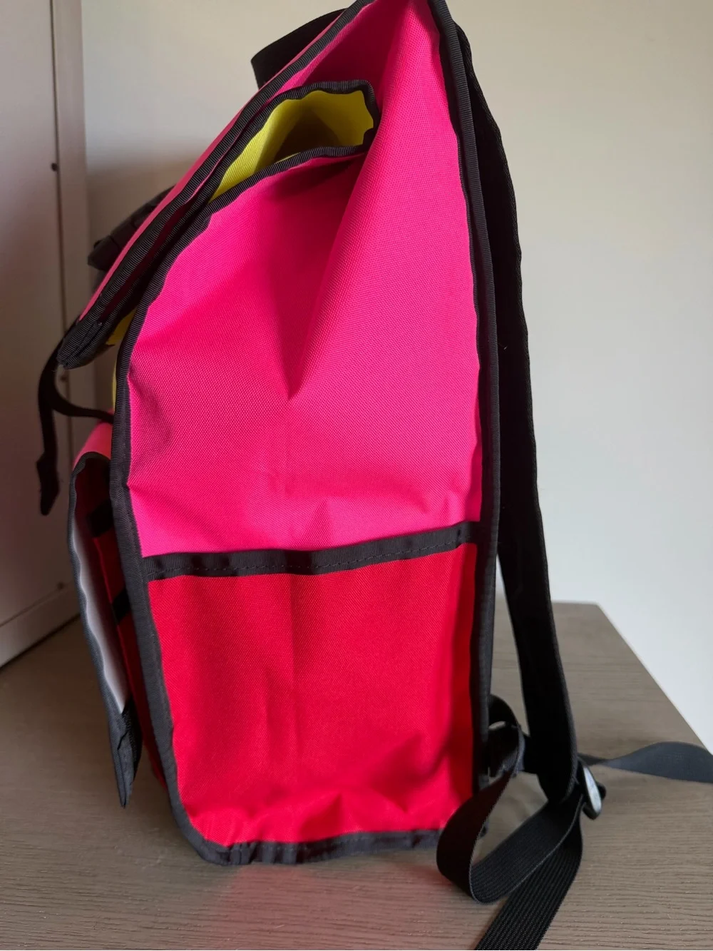 Green Guru Joyride Pink & Yellow Backpack